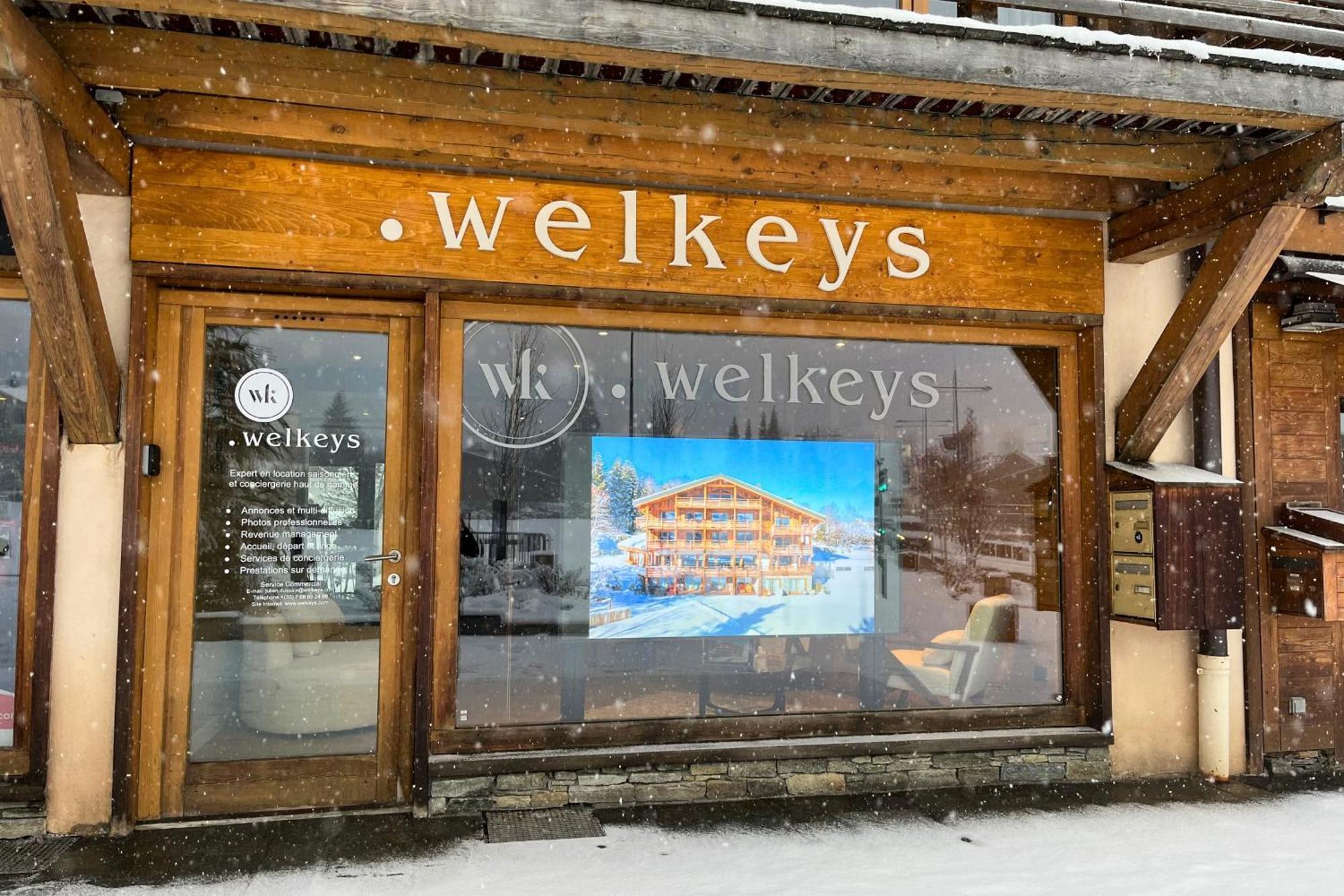Studio Belvedere - Welkeys Megève Eksteriør bilde